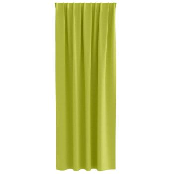 Vorhänge mit Vorhängen 2 pcs Apfelgrün 245 x 140 cm Polyester