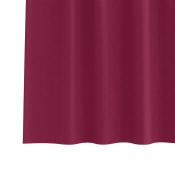 Verdunkelungs-Vorhänge mit Ringen 2 pcs Weinrot 260 x 140 cm