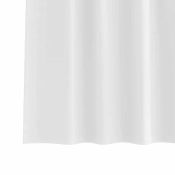 Vorhänge mit Vorhängen 2 pcs Reinweiß 260 x 140 cm Polyester