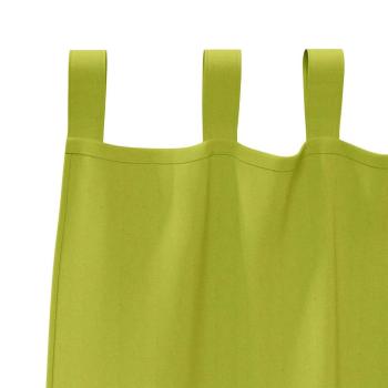 Verdunkelungs-Vorhänge mit Ringen 2 pcs Grün 260 x 140 cm