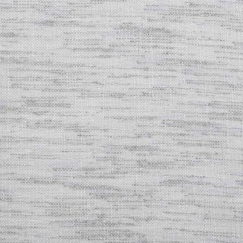 Voile-Vorhang 2 Stk. Hellgrau 140 x 140 cm Polyester