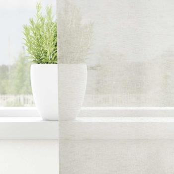 Vorhänge mit Vorhängen 2 pcs Cremefarben 140 x 245 cm Polyester
