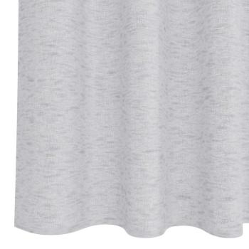 Vorhänge mit Vorhängen 2 pcs Hellgrau 140 x 225 cm Polyester
