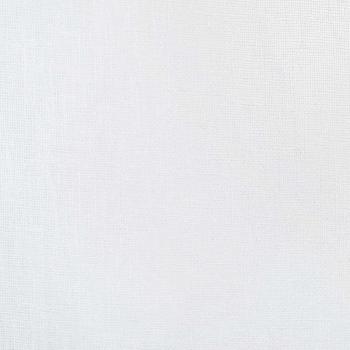 Voile-Vorhang 2 Stk. Weiß 225 x 140 cm Polyester