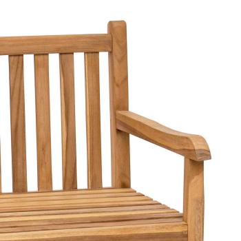 Gartenaufbewahrungsbank Braun 228 x 60 x 90 cm Teak-Massivholz