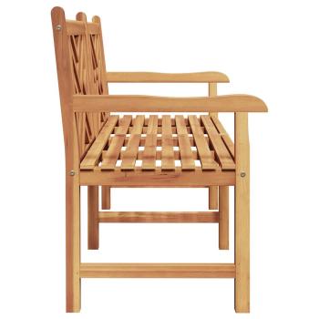 Gartenbank Braun 150 x 60 x 90 cm Teak-Massivholz