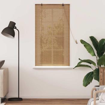 Fensterjalousien und -schattierungen Hellbraun 80 x 160 cm