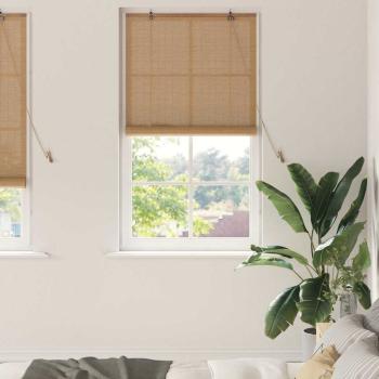 ARDEBO.de - Fensterjalousien und -schattierungen Hellbraun 90 x 220 cm