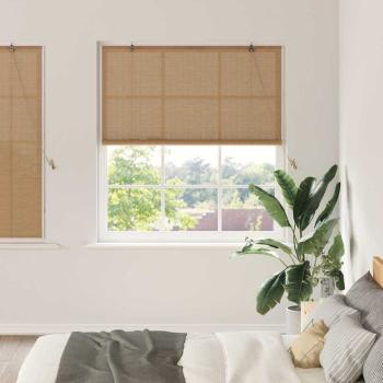 ARDEBO.de - Fensterjalousien und -schattierungen Hellbraun 150 x 160 cm
