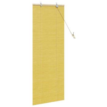 Fensterjalousien und -schattierungen Gelb 60 x 160 cm Bambus