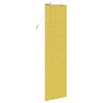 Fensterjalousien und -schattierungen Gelb 60 x 220 cm Bambus