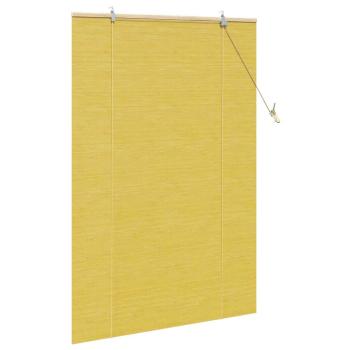 Rollo Gelb 110 x 160 cm Bambus