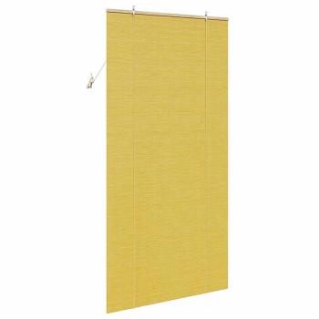Rollo Gelb 120 x 220 cm Bambus