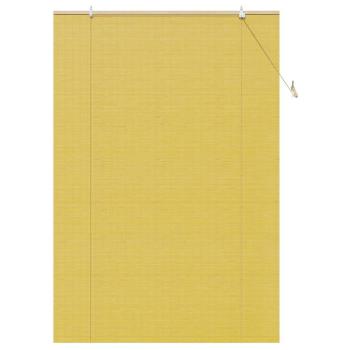 Fensterjalousien und -schattierungen Gelb 140 x 220 cm Bambus