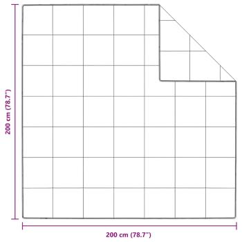 Decken & Bettdecken Weiß 200 x 200 cm Daunen