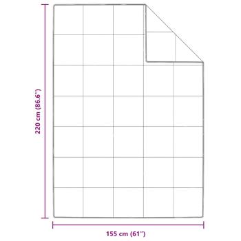 Decken & Bettdecken Weiß 155 x 220 cm Daunen