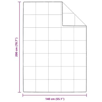 Steppdecken & Bettdecken Weiß 140 x 200 cm Daunen