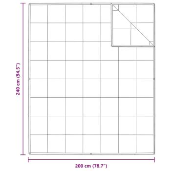 Decken & Bettdecken Weiß 240 x 200 cm Daunen