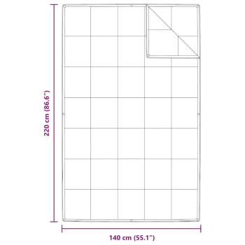 Decken & Bettdecken Weiß 140 x 220 cm Daunen