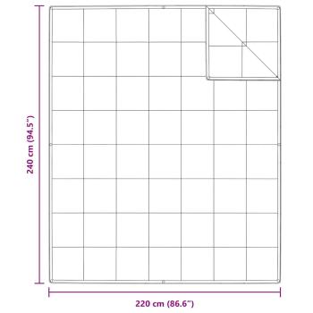 Decken & Bettdecken Weiß 240 x 220 cm Daunen