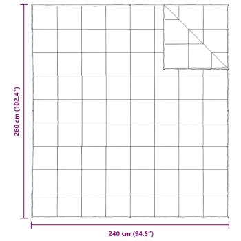 Decken & Bettdecken Weiß 240 x 260 cm Daunen