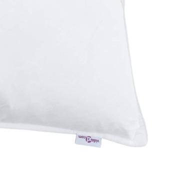 Kopfkissen 2 Stk. 50 x 75 cm Feder Weiß