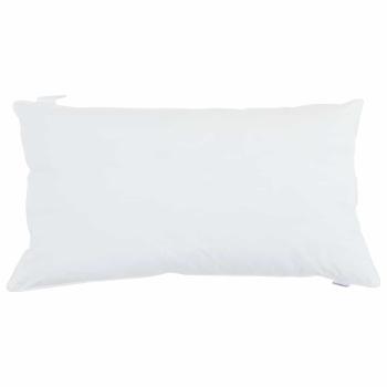 Kopfkissen mit Kissen Weiß 40 x 80 cm 130gsm 100% Baumwolle