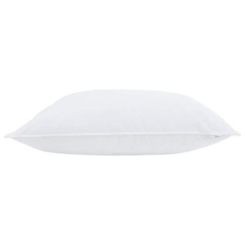 Kissen 2 pcs Weiß 60 x 70 cm 130gsm 100% Baumwolle