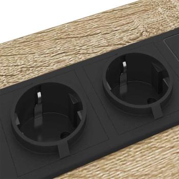 Nachttische 2 pcs Sonoma Eiche 30 x 48 x 61 cm Holzwerkstoff