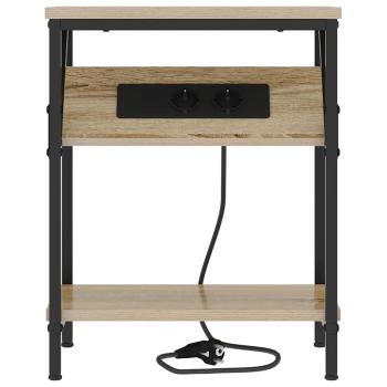 Nachttisch Sonoma Eiche 38 x 30 x 48 cm Holzwerkstoff