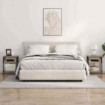 Nachttische 2 pcs Sonoma Eiche 38 x 30 x 48 cm Holzwerkstoff