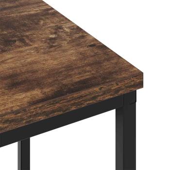 Nachttische 2 pcs Räuchereiche 38 x 30 x 48 cm Holzwerkstoff