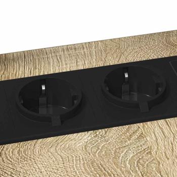 Nachttisch Sonoma Eiche 41,5 x 26 x 60,5 cm Holzwerkstoff