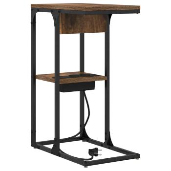 Nachttisch Rauch-Eiche 41,5 x 26 x 60,5 cm Holzwerkstoff