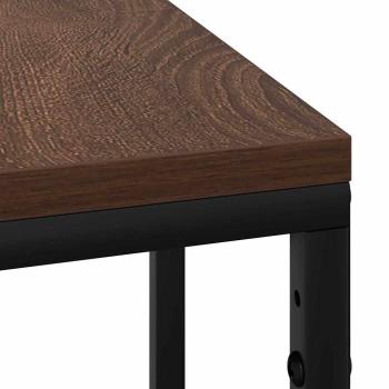 Nachttisch Braun Eichen-Optik 41,5 x 26 x 60,5 cm Holzwerkstoff