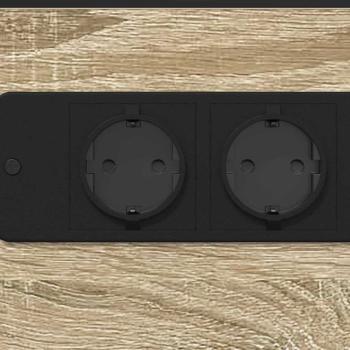 Nachttisch Sonoma Eiche 41,5 x 26 x 60,5 cm Holzwerkstoff