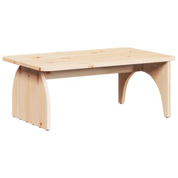 Couchtisch Natürlich 80 x 50 x 31 cm Massivkiefer