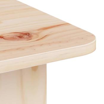 Couchtisch Natürlich 80 x 39,5 x 33,5 cm Massivkiefer