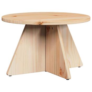 Couchtisch 3 pcs Natürlich 49 x 49 x 30 cm Massivkiefer
