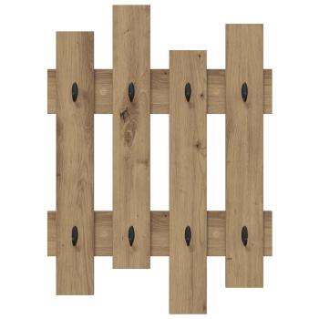 Wandmontierter Kleiderständer mit Speicher