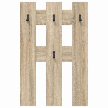 Wandmontierter Kleiderständer Sonoma Eiche 65 x 3 x 100 cm