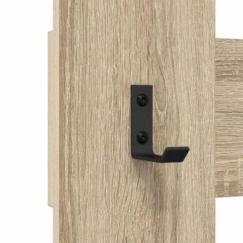 Wandmontierter Kleiderständer Sonoma Eiche 65 x 3 x 100 cm