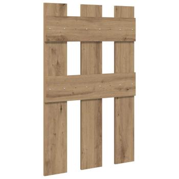 Wandmontierter Kleiderständer mit Speicher Eiche handwerklich