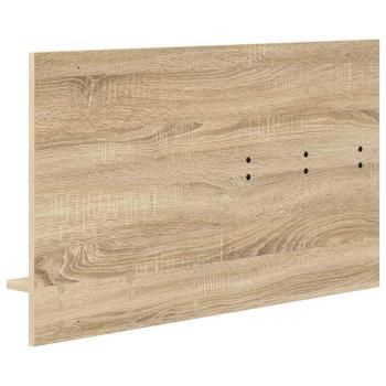 Wandmontierter Kleiderständer Sonoma Eiche 90 x 10 x 50 cm