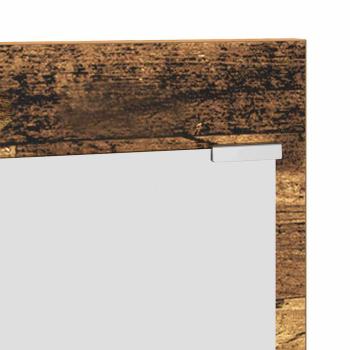 Wandmontierter Kleiderständer Altes Holz 70 x 10 x 90 cm