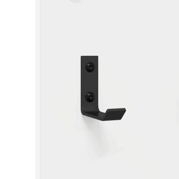 Wandmontierter Kleiderständer Weiß 96 x 1.5 x 90 cm