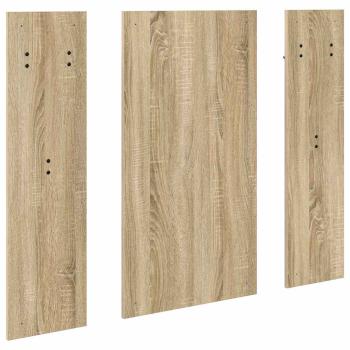 Wandmontierter Kleiderständer Sonoma Eiche 96 x 1.5 x 90 cm