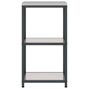 Küchenlageregal mit Regal mit Speicher Silber 60 x 50 x 92 cm Edelstahl