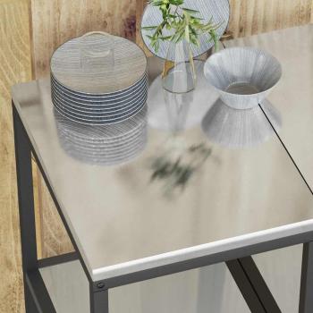 Küchenlageregal Silber 60 x 50 x 92 cm Galvanisierter Stahl