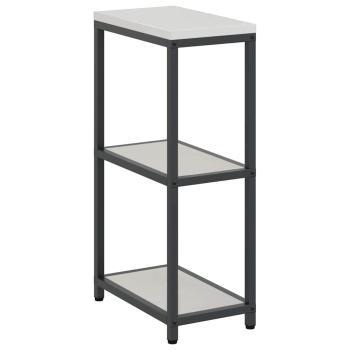 Küchenlageregal mit Regal mit Speicher Silber 60 x 50 x 92 cm Edelstahl
